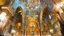 Goldenes Mosaik in der Kirche La Martorana in Palermo, Sizilien
