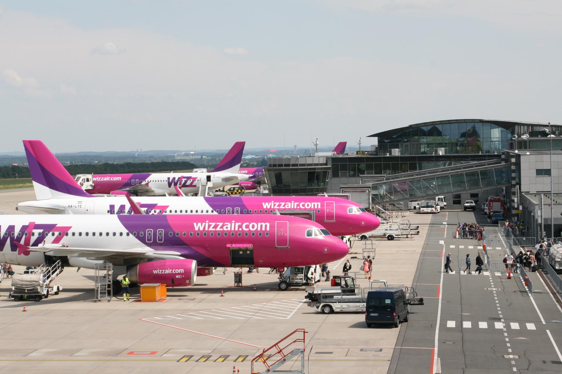 Mit Wizz Air von Dortmund nach Wien