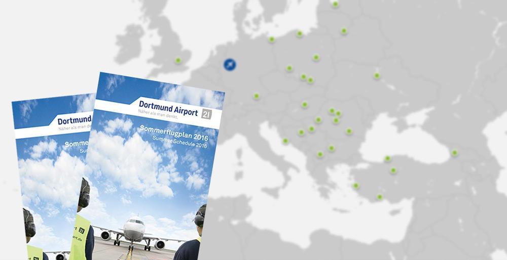 Sommerflugplan 2016 Dortmund Airport