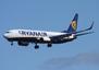 Ryanair Flugzeug in der Luft