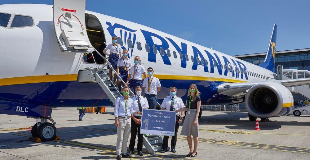 Ryanair fliegt von Dortmund nach Wien