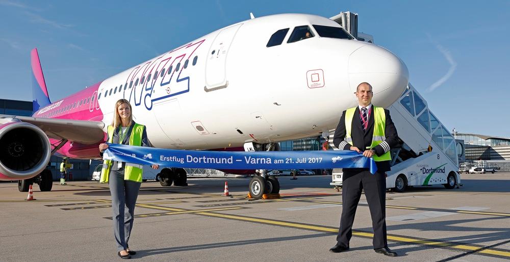 Wizz Air Maschine vor Erstflug