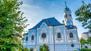 Die Blaue Kirche in der Altstadt von Bratislava, Slowakei