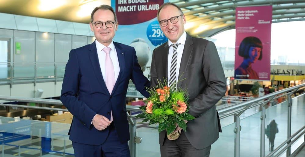 Ludger van Bebber - neuer Chef am Dortmund Airport