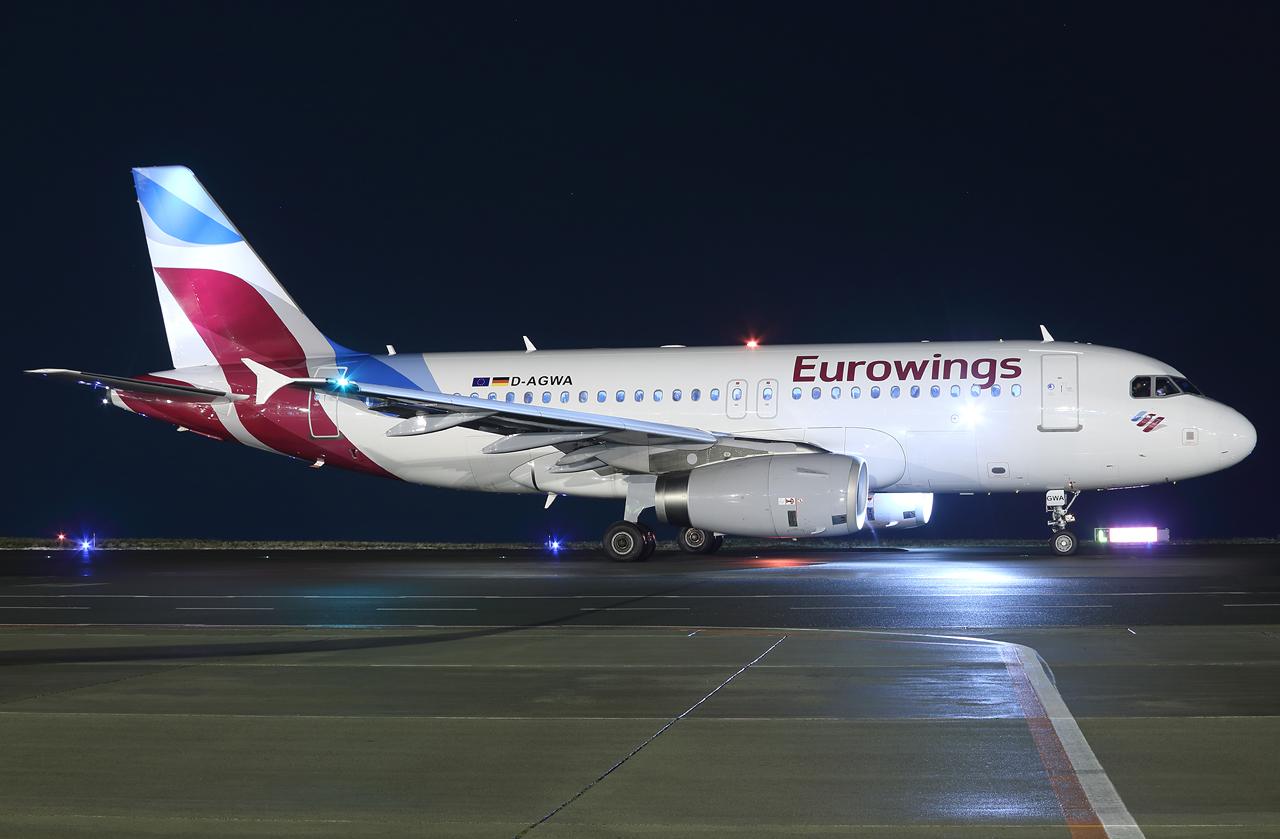 A319 - Eurowings Flugzeug