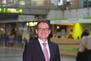 Udo Mager -
  Geschäftsführer des Dortmund Airport im Terminal
