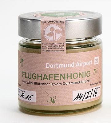 Ein Glas des
  Dortmund Airport Flughafen Honigs

 






