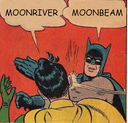 Moonriver vs. Moonbeam Meme