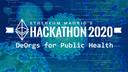 Ethereum Madrid Hackathon 2020 banner: “DeOrgs for Public Health.”