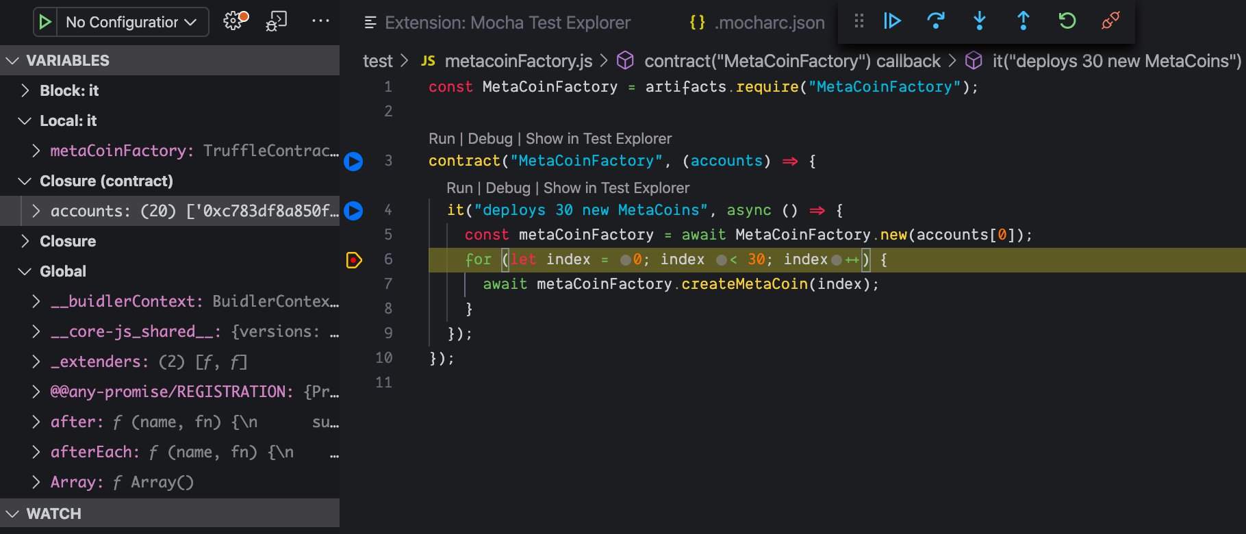 debugger