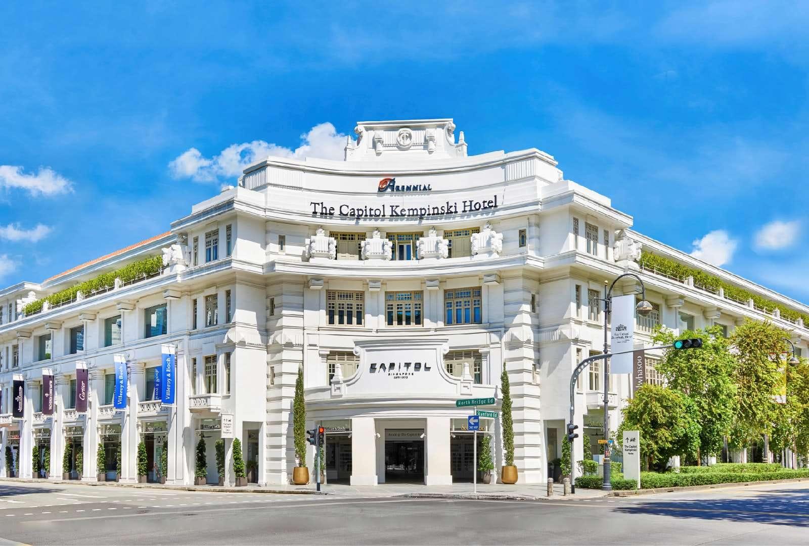 The Capitol Kempinski Hotel Singapore, venue of Ethereum Institutional Forum Singapore.