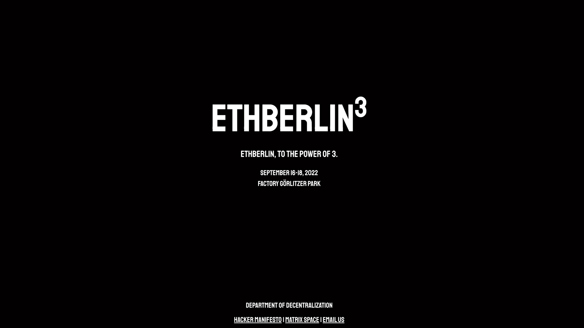 ETH Berlin 2022