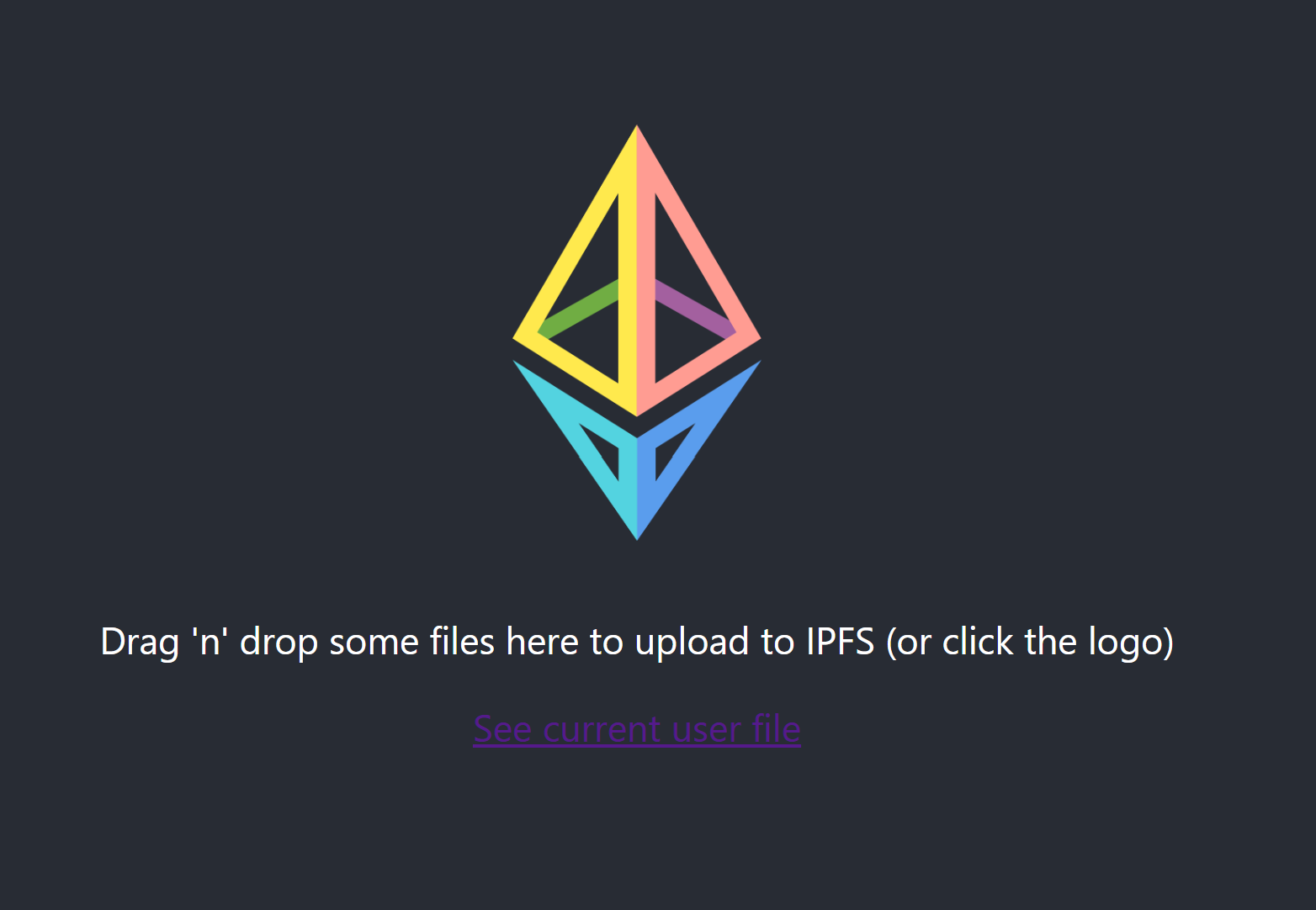 Example IPFS App