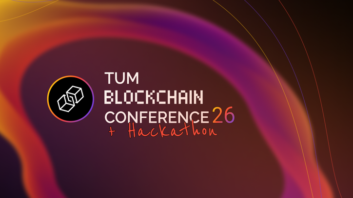 TUM Blockchain Conference 26 and hackathon official artwork