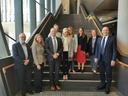 Besuch der Delegation aus Bayreuth mit Wissenschaftler*innen von Deakin Health Economics im Februar 2020.