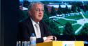 Dr. Michael Mihatsch bei der Eröffnung des FZA