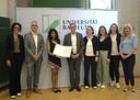 Foto von der Preisverleihung des Nachhaltigkeitspreises 2025 der Uni Bayreuth