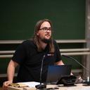 Martin Braun bei seinem Vortrag am Tag der Mathematik an der Uni Bayreuth