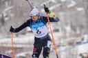 Luise Müller während eines Biathlon Rennens bei den FISU World University Games 2025
