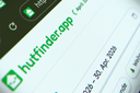 Screenshot der Website hutfinder.app