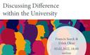 Discussing Difference