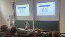 Prof. Hegemann bei Gastvorlesung