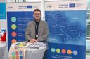 Fotos eines Messestands beim EU-Tag 2026 der Fakultät für Ingenieurwissenschaften an der Uni Bayreuth