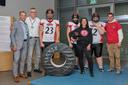 Footballspieler der Bayreuth Dragons beim American Football Summit 2.0 an der Uni Bayreuth