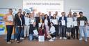 Foto der Teilnehmenden bei der Zertifikatsverleihung des Mentoringprogramms der Campus-Akademie der Uni Bayreuth