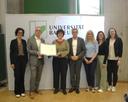 Foto von der Vergabe des Nachhaltigkeitspreises 2025 der Uni Bayreuth