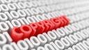 Der Schriftzug Copyright von istock