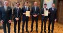 Gruppenfoto bei der Preisverleihung des Sonderpreises der Deutschen Bundesbank in München