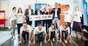 Foto des GO!-Teams bei der feierlichen Eröffnung