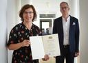 Prof. Koschmider mit Prof. Leible