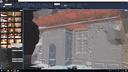 3D-Modell: Oberflächenstruktur des Raumes