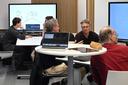 Foto des Digital Learning Space des Physikalischen Instituts der Uni Bayreuth