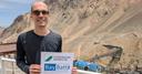 Foto von Prof. Helbig bei der Kupfermine El Teniente in Chile