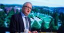 Universitätspräsident Prof. Dr. Stefan Leible bei der Eröffnung des FZA