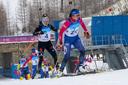 Luise Müller während eines Biathlon Rennens bei den FISU World University Games 2025