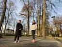 Lisa Töpper und Chenyan Zheng