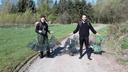 Amphibian recording in the ÖBG Niklas and Phillipp