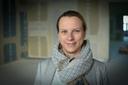 Dr. Susanne Strebin am Campus in Kulmbach