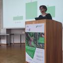 Leonie Grass vom EASI Lab der Uni Bayreuth bei den Waldkontroversen 2025