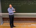 "I develop and sharpen tools from the mathematical tool kit that can help in understanding physical phenomena. This tool kit is huge, and I have specialised in just one corner of it that uses differential and integral calculus and also a little probability theory. What is fascinating to me is how universally applicable these tools are", so Pro. Dr. Thomas Kriecherbauer.