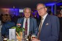Professor Dieter Brüggemann mit Präsident Leible 