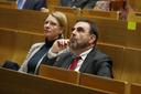 Holetschek lauscht den Ausführungen