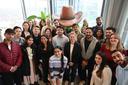Studierende beim Unternehmensbesuch bei Google