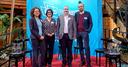 Das Bayreuther FoKS-Team bei der Veranstaltung der Bayerischen Wissenschaftsallianz für Friedens-, Konflikt- und Sicherheitsforschung (FoKS)