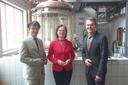 Dr. Tilmann Reinhardt, Dr. Helga Metzel und Prof.Dr. Richard Balling 