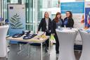 Fotos eines Messestands beim EU-Tag 2026 der Fakultät für Ingenieurwissenschaften an der Uni Bayreuth